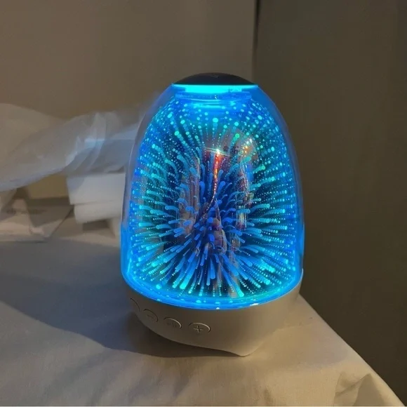 Aiscool Multifunctional Night Light (Blue Tooth) Speaker 7 Color LED New